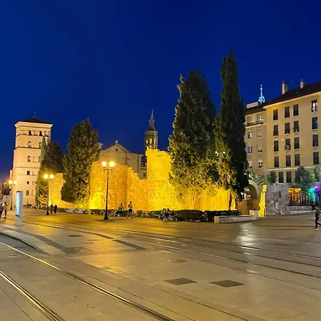 Atico Junto A Mercado Central, Con Parking Gratis * Σαραγόσα