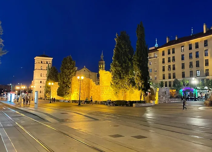 Atico Junto A Mercado Central, Con Parking Gratis * Σαραγόσα