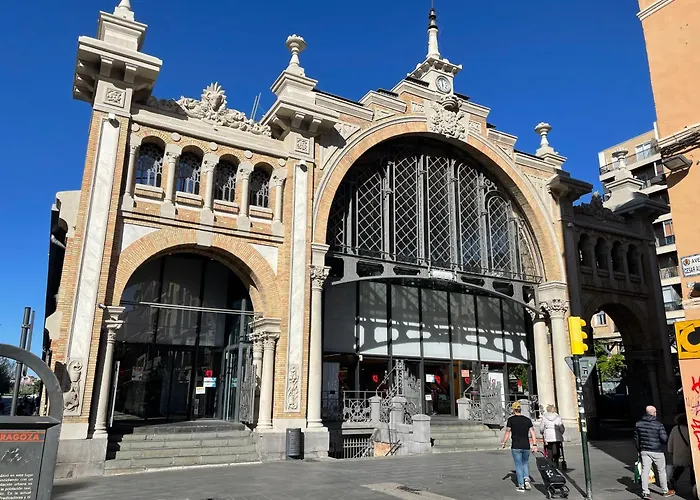 Atico Junto A Mercado Central, Con Parking Gratis Σαραγόσα